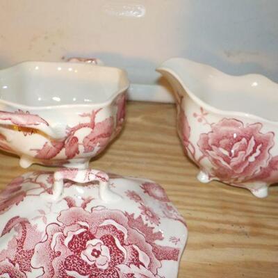 " English Chippendale Sugar and Creamer". 