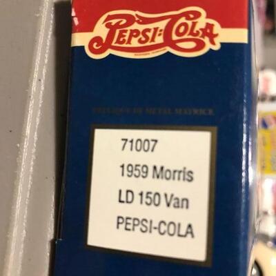 1959 Morris LD 150 Van Pepsi-Cola Die Cast Model Made in England - New In Box (item #116)
