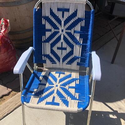 Vintage beach chair 