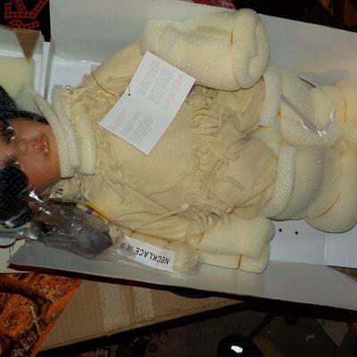 " Vintage Paradise Galleries Doll" Native American Joyful Dove. 20 inches.