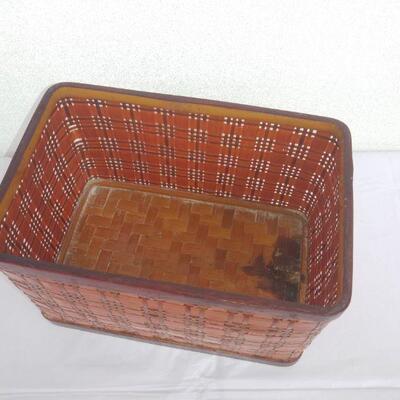 Whale/dolphin basket by Shanghai Handicrafts