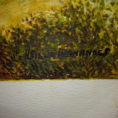 H.Silva Fernandes landscape original
