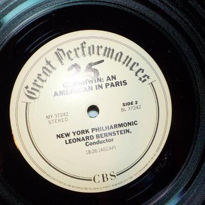 " Hershwin Rhapsody in Blue Album/ Bernstein conductor".
