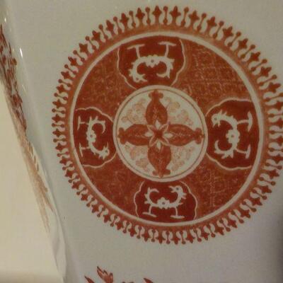 " Spodes Fitzhugh Copeland fine stone Art Deco Vase".