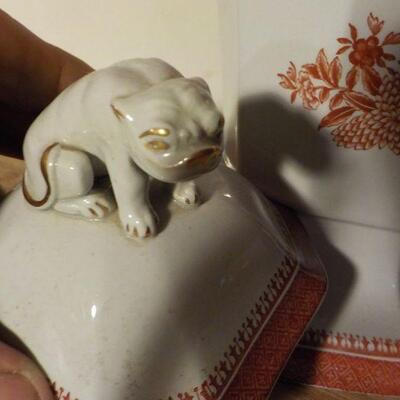" Spodes Fitzhugh Copeland fine stone Art Deco Vase".