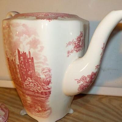 " Vintage Old Britain Castles Coffee or Tea Pot by Johnson Bros. England.