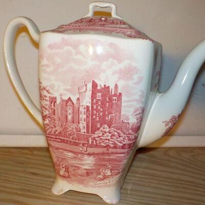 " Vintage Old Britain Castles Coffee or Tea Pot by Johnson Bros. England.