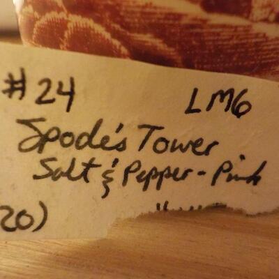 " Copeland Spode"s Tower England S&P Shakers."