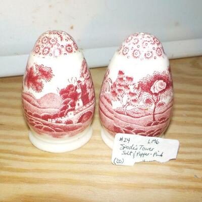 " Copeland Spode"s Tower England S&P Shakers."