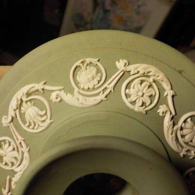 Vintage " Wedgewood Ceramic's Candle holder and service dish".