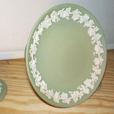 Vintage " Wedgewood Ceramic's Candle holder and service dish".