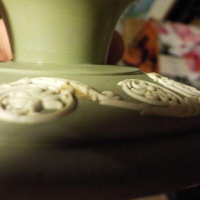 Vintage " Wedgewood Ceramic's Candle holder and service dish".