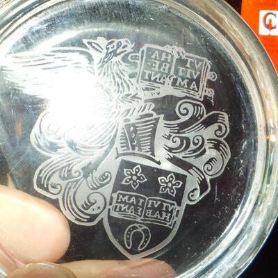 " 3 Super Glass Paper weights".