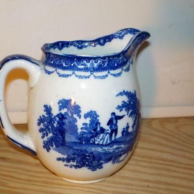 " Vintage Watteau Doulton Water Pitcher".