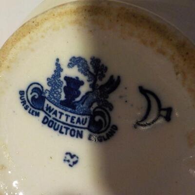 " Vintage Watteau Doulton Water Pitcher".