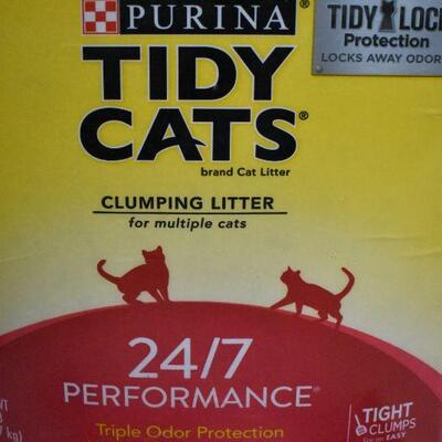 Purina Tidy Cats Clumping Cat Litter, 24/7 Performance Multi, 20 lb Jug - New