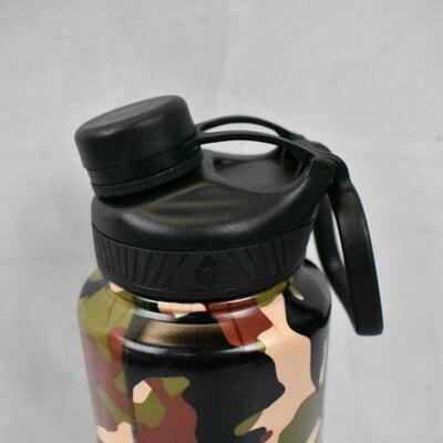 TAL Water Bottle Double Wall Insulated Stainless Steel 40oz, Camo - New