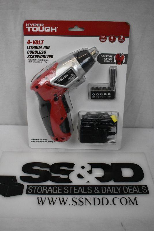 4V Max* Cordless Screwdriver With Bit Storage