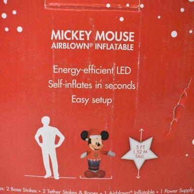 Disney 5 Mickey Inflatable by Gemmy Industries - New