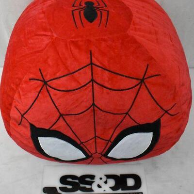 Marvel Spiderman Kids Red Bean Bag Chair - New