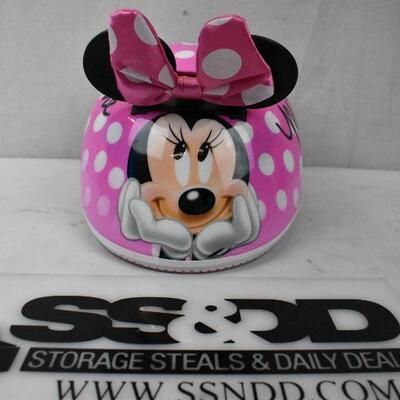 Minnie Mouse Helmet with Ears & Bow. No packaging - New