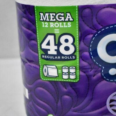 Quilted Northern Ultra Plush Toilet Paper, 12 Mega Rolls: 48 Regular Rolls - New
