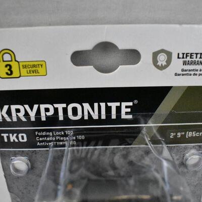 Kryptonite TKO Folding Lock 100 - New