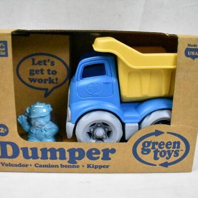 Green Toys Dumper Dump Truck Toy - New