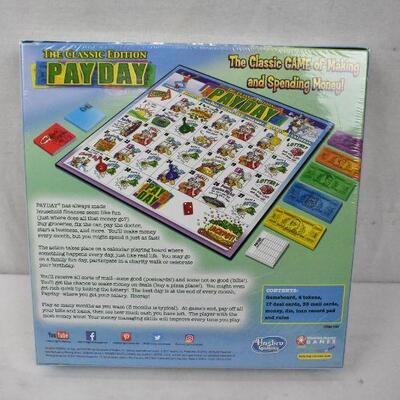 Pay Day Board Game by Hasbro - New