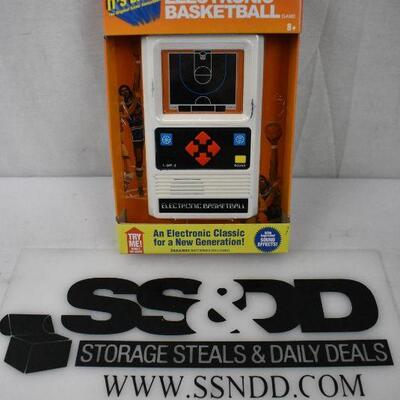 Basketball Electronic Game - Handheld - Mattel Classic - New