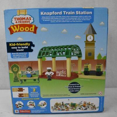 Thomas Friends Wood Knapford Train Station Set - New