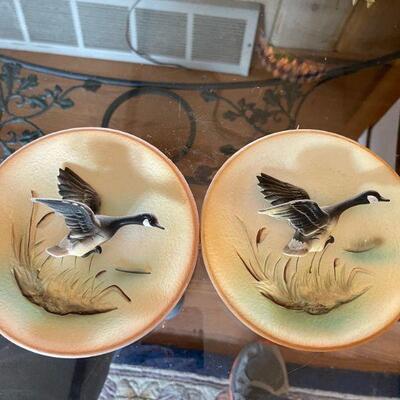 1960's Canadian geese plates