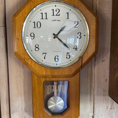 Regulator Lone Oak West Minster Chime Clock
