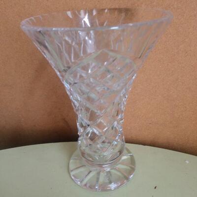 Lot 11 Mikasa Candleholder and Misc. Glass Items