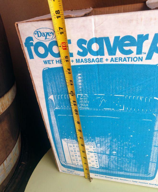 Lot 19 Vintage Foot Bath in Package