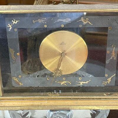 Homis mantle clock / Astrological signs / 1960's