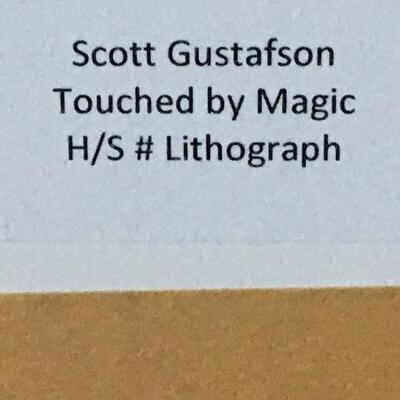 Scott Gustafson “Touched by Magic” Hand Signed Numbered Lithograph. LOT B11