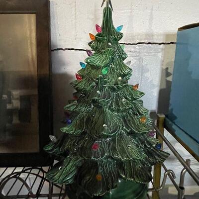 Vintage ceramic Christmas Tree