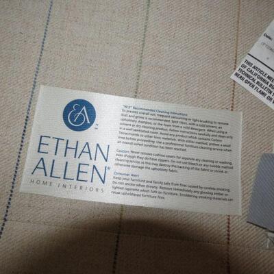 Ethan Allen Couch Sofa Stripes - Item # 1