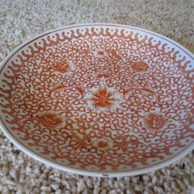Seven Pieces Vintage Asian Chinese Japanese Plates Bowls Imari Multicolor - Item # 57
