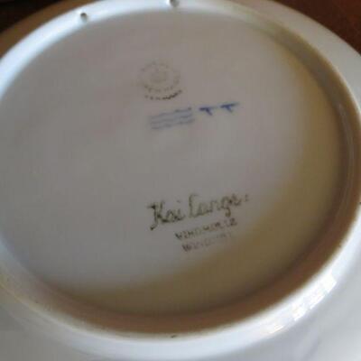 Five Pieces China Limoges Royal Copenhagen Laurel China Plates - Item # 58
