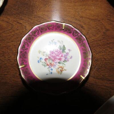 Five Pieces China Limoges Royal Copenhagen Laurel China Plates - Item # 58