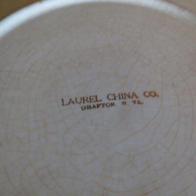 Five Pieces China Limoges Royal Copenhagen Laurel China Plates - Item # 58
