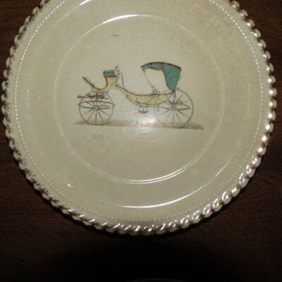 Five Pieces China Limoges Royal Copenhagen Laurel China Plates - Item # 58