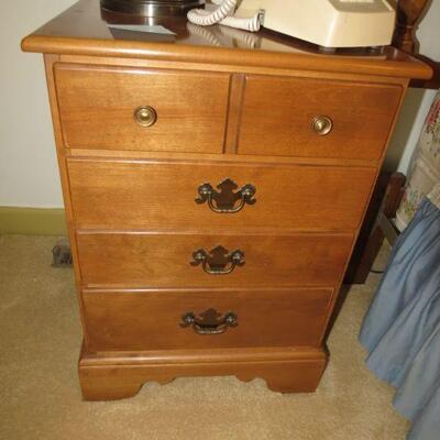 Ethan Allen Night Stand Side Table 20 x 16 x 27 1/2 Tall - Item # 67