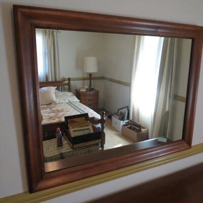 Vintage Maple Dresser Chest of Drawers with Mirror - Item # 72