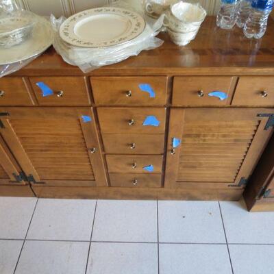 Ethan Allen Kitchen Servers Storage Buffet 35 inches length of each Piece (3 Pieces total) - Item # 151