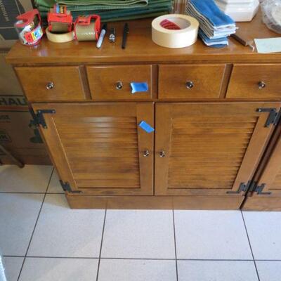 Ethan Allen Kitchen Servers Storage Buffet 35 inches length of each Piece (3 Pieces total) - Item # 151