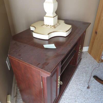 TV Stand 23 1/2 Tall and 35 1/2 inches long by 19 1/2 inches deep - Item # 161