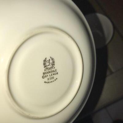 Lenox China Brookdale Daisy Pattern Cup and Saucer - Item # 192